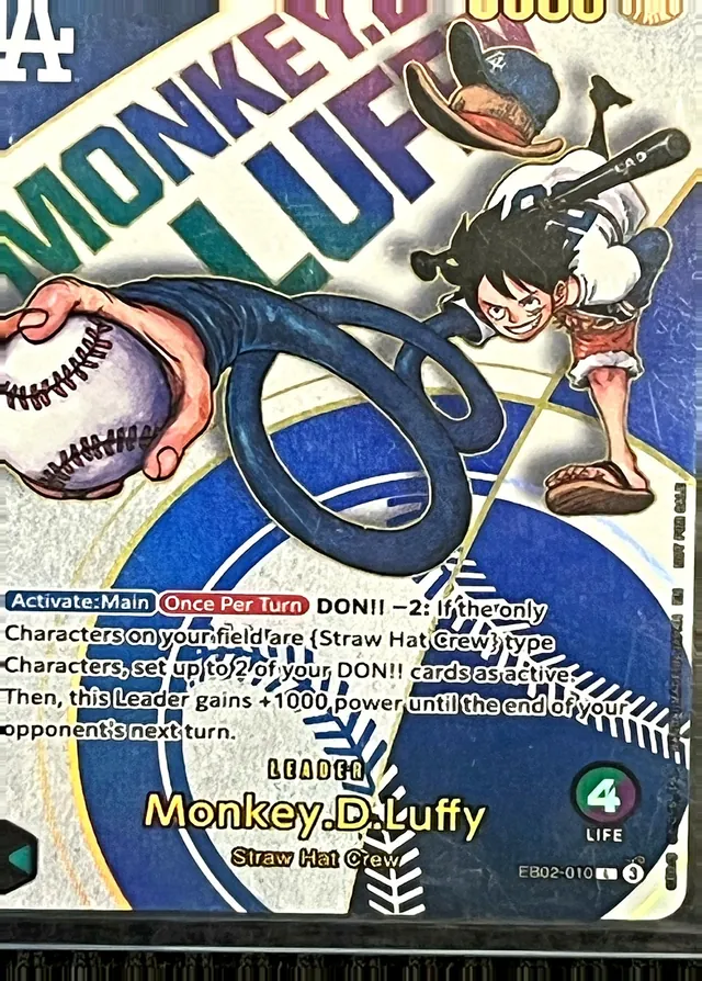 Monkey D. Luffy One Piece card
