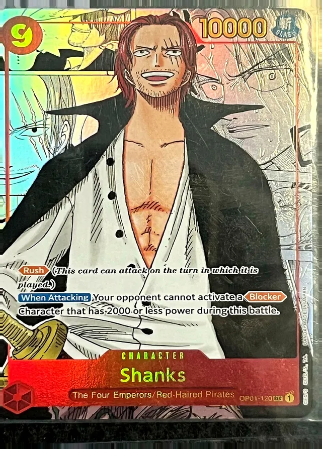 Shanks One Piece card
