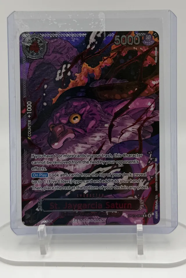 Jewelry Bonney / Saturn One Piece trading card