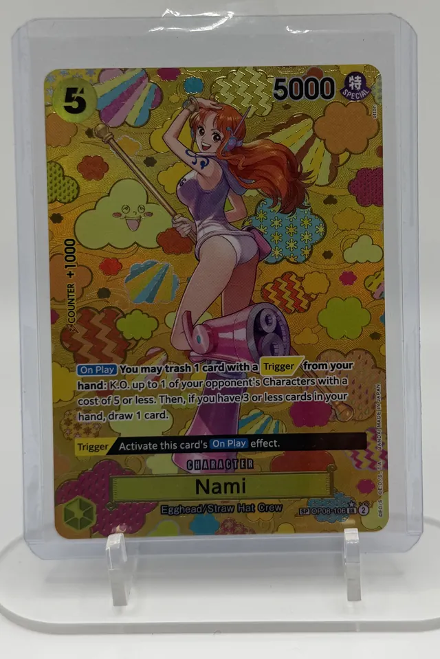 Nami One Piece trading card