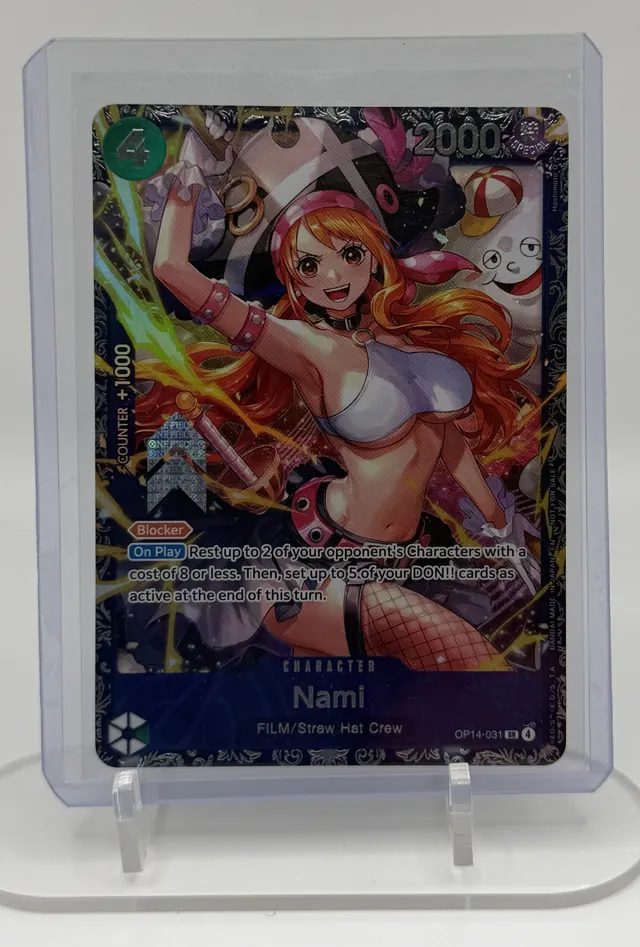Nami One Piece trading card