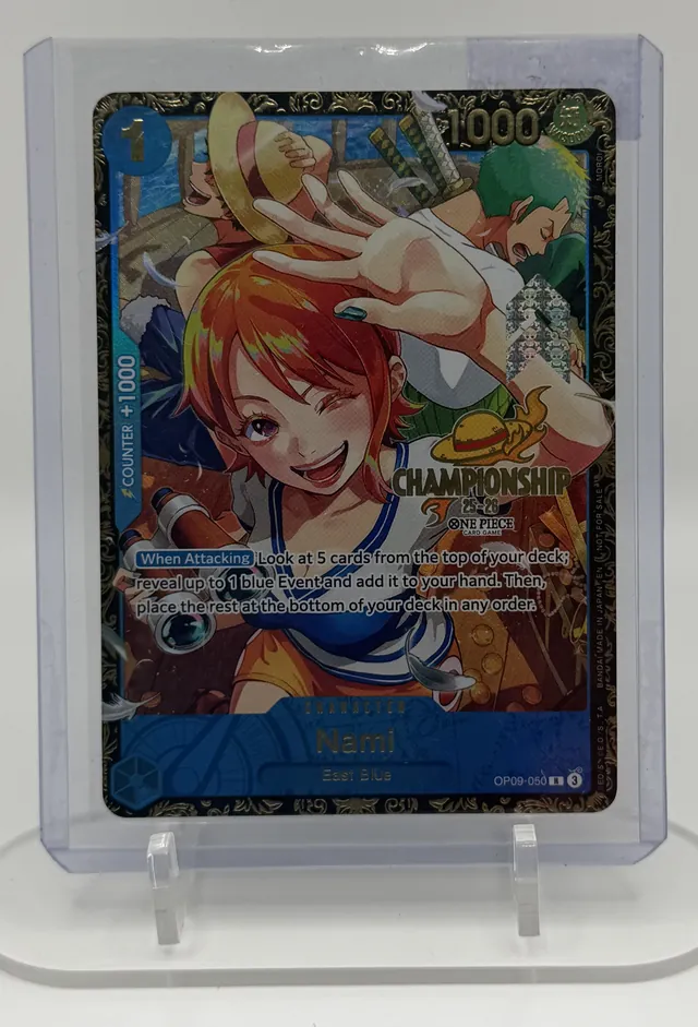 Nami One Piece trading card