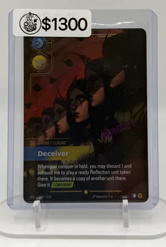 Deceiver Riftbound card