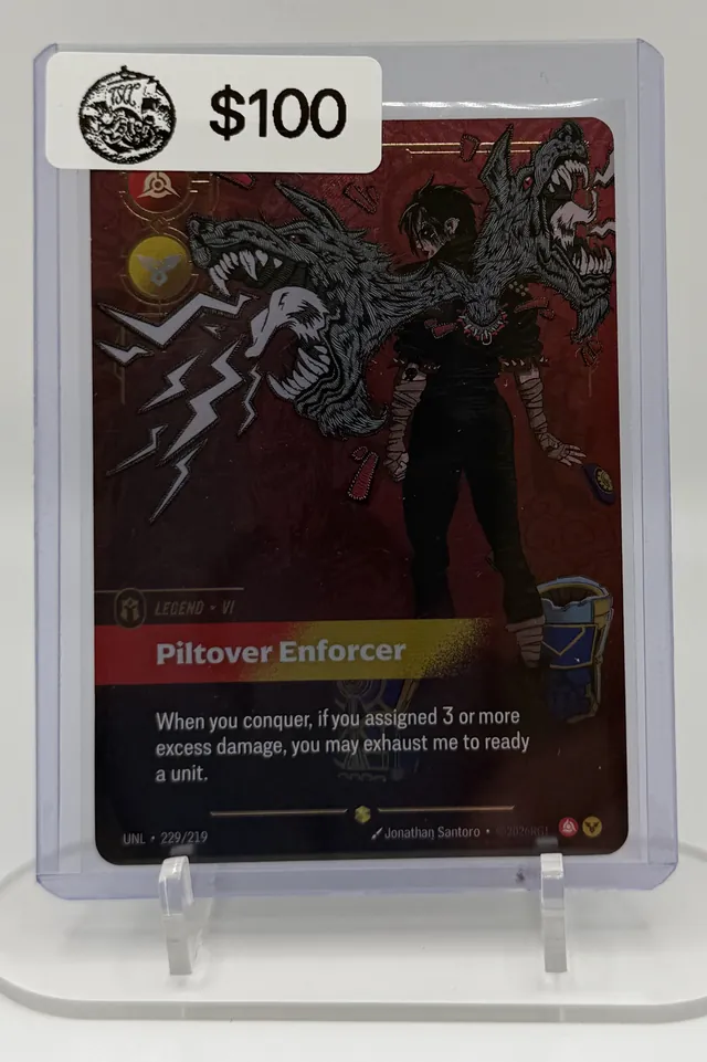 Piltover Enforcer Riftbound trading card