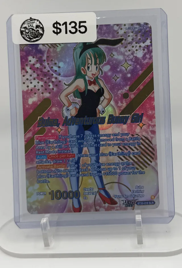 Bulma (Adventurous Bunny Girl) Dragon Ball trading card